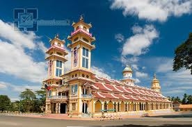 Cao Dai Temple in MyTho